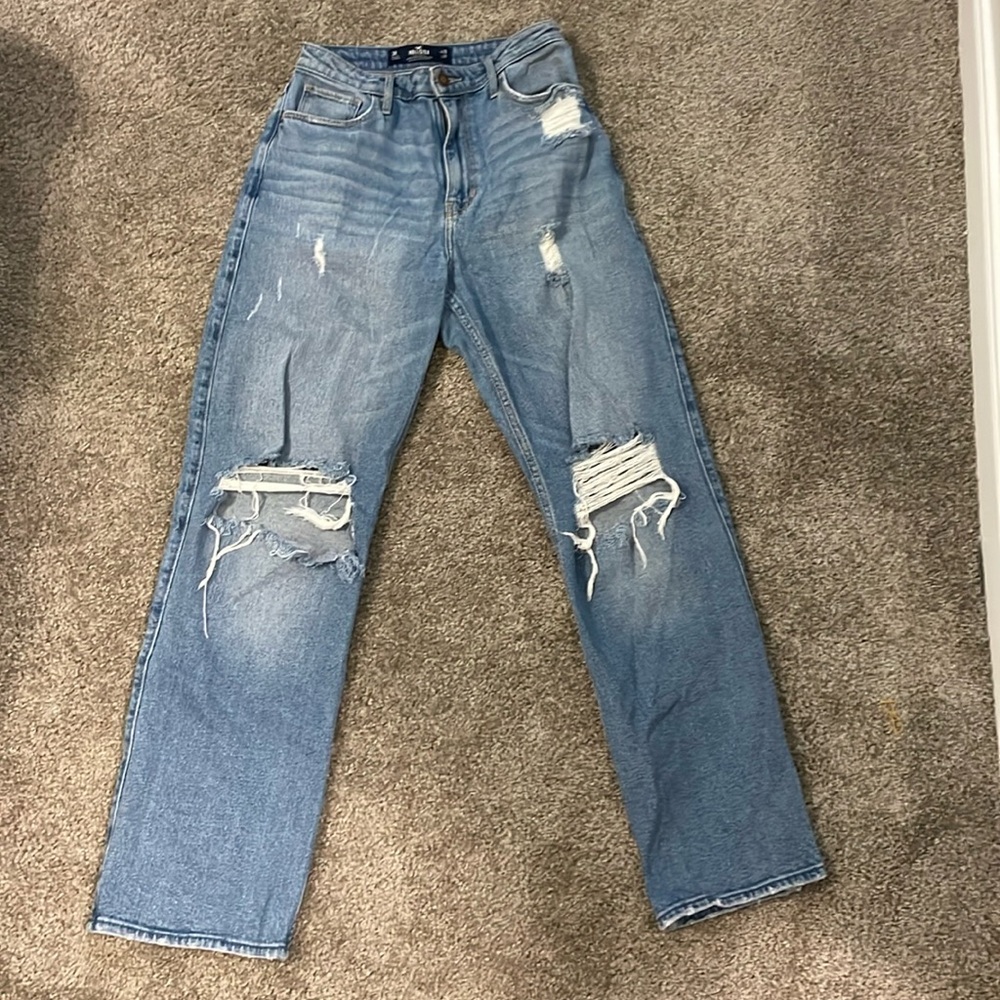 Hollister ripped jeans